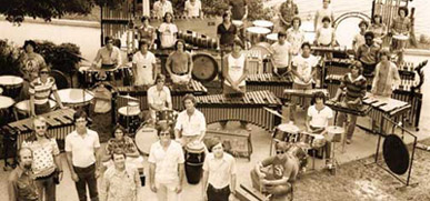 UM Percussion Ensemble, 1970
